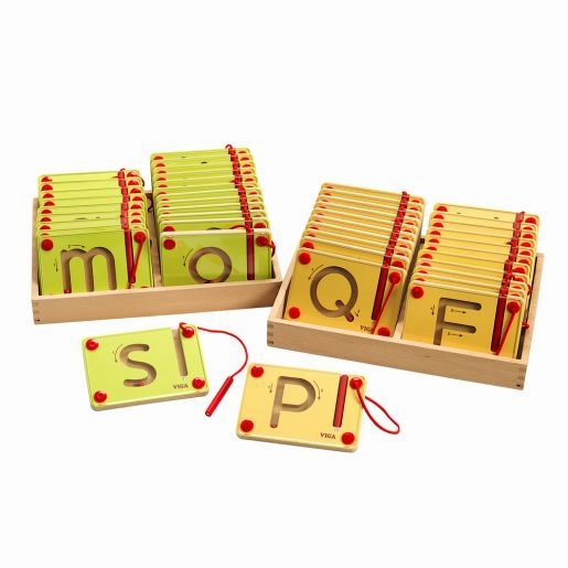 Viga Educational Magnetic Writing Board Letters Uppercase Early Literacy for 3yrs 