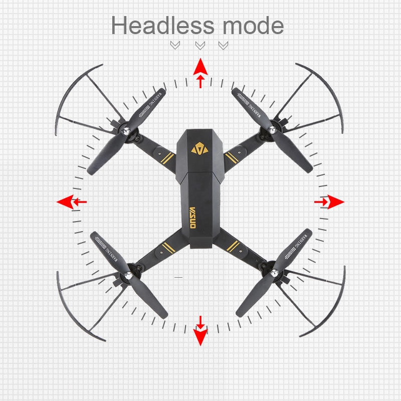 Visuo XS809W Mini Foldable Selfie Drone with Wifi