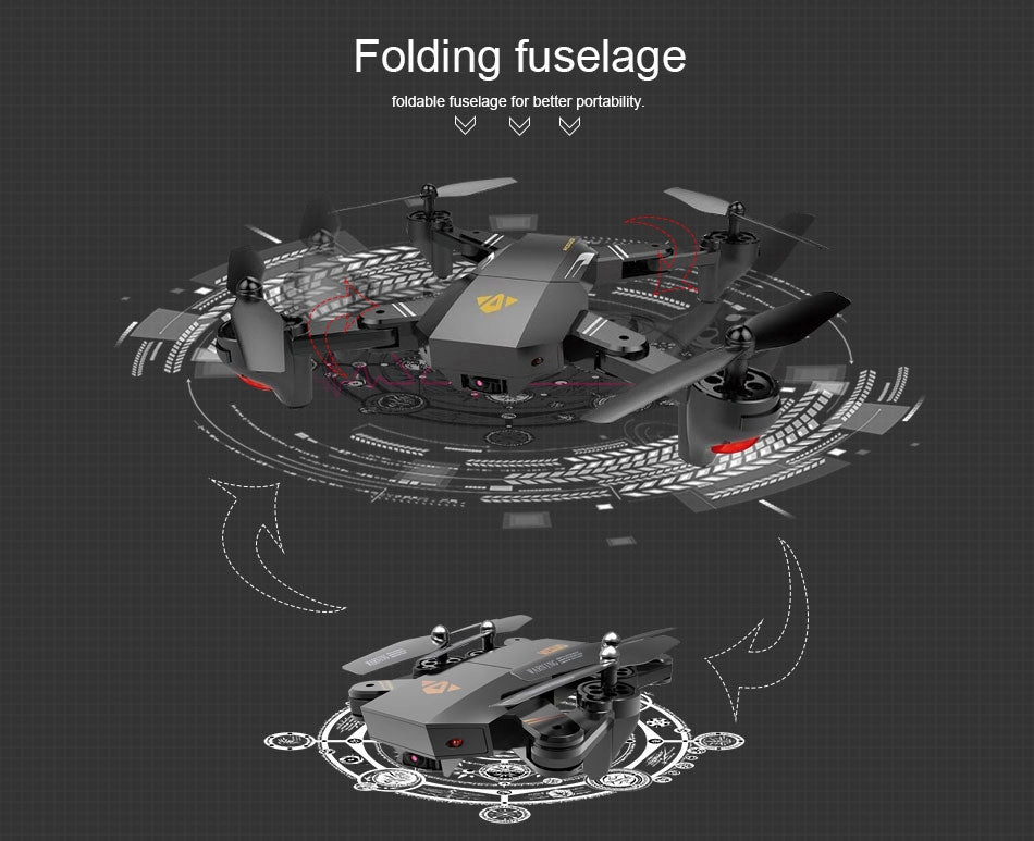 Visuo XS809W Mini Foldable Selfie Drone with Wifi