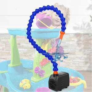 Water Table Pump, ETL Certified Power Cable, Kids Water Table Accessories Funny Summer Outdoor Splash Water Game Toys for Kids 8