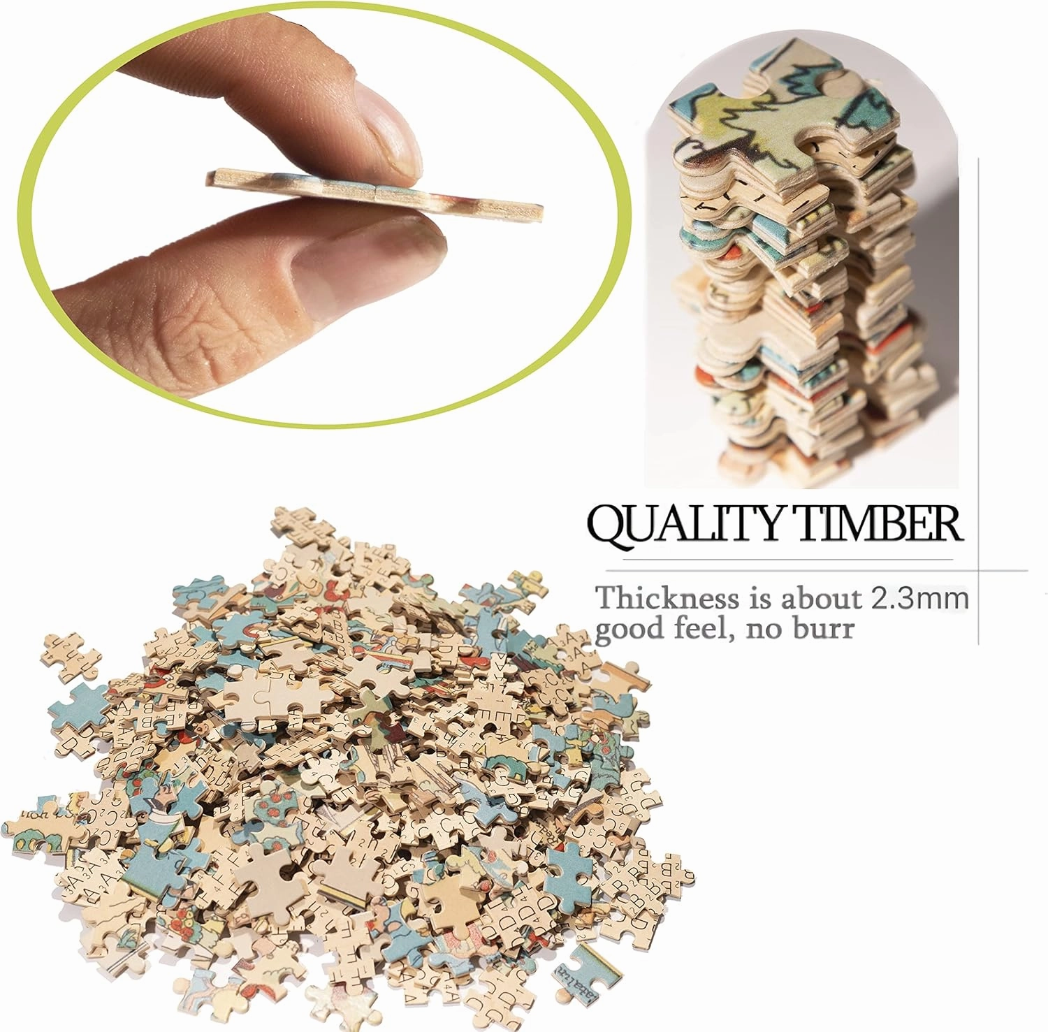 WEST Virginia Wooden Map Jigsaw Puzzle Toys for Adults USA of State Map Decorate Puzzle Games 500 Piece