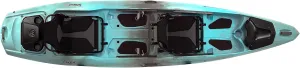 Wilderness Systems Targa 130T - Tandem Sit on Top Kayak with Enclosed Storage - Multi-Position Frame Seats - 13 ft