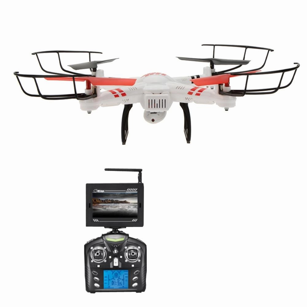 Wltoys V686G 2.4G 4CH Real Time Transmission FPV Drone UFO Quadcopter With 2MP HD Camera Headless Mode