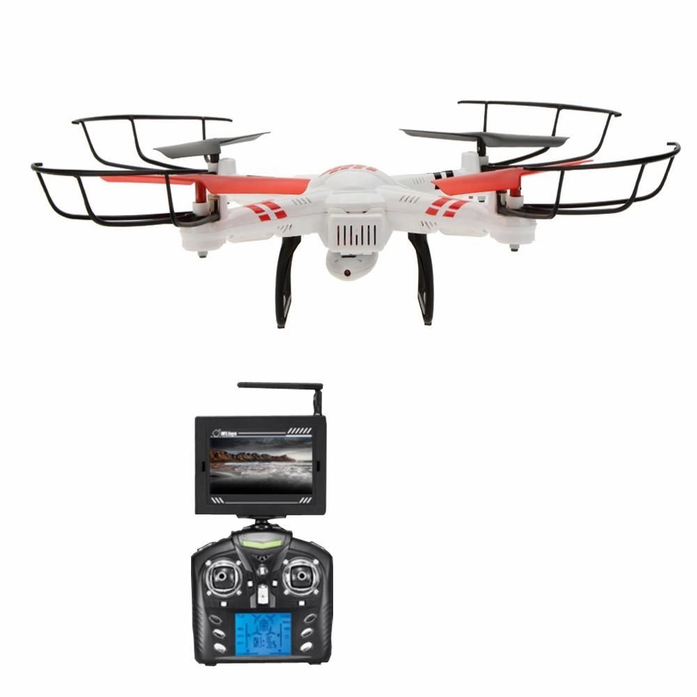 Wltoys V686G 2.4G 4CH Real Time Transmission FPV Drone UFO Quadcopter With 2MP HD Camera Headless Mode