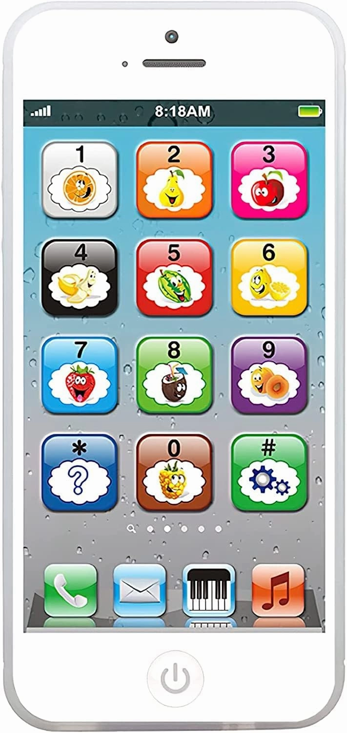Wolmund Interactive Toy Phone - 8 Functions & Lights!