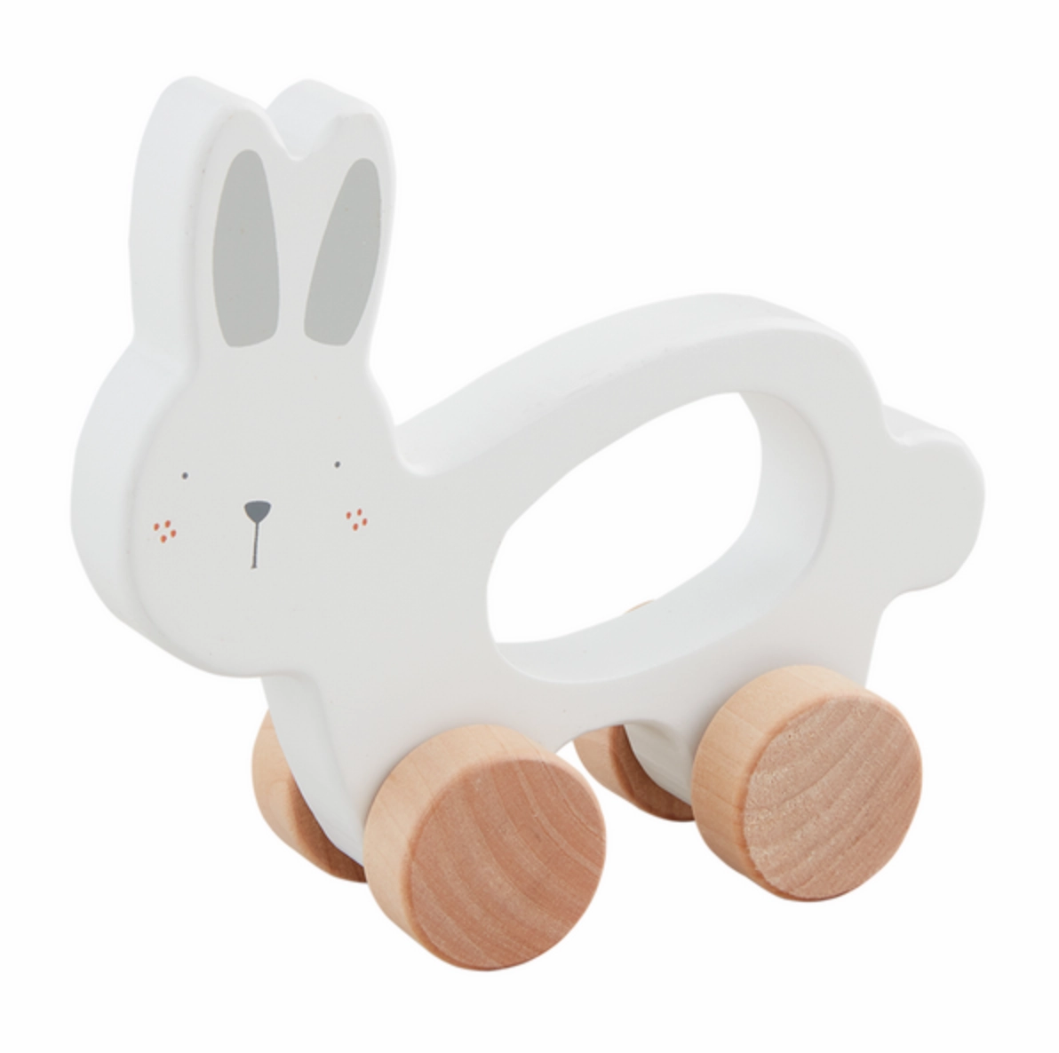 Wood Bunny Pull Toy (3 Colors)