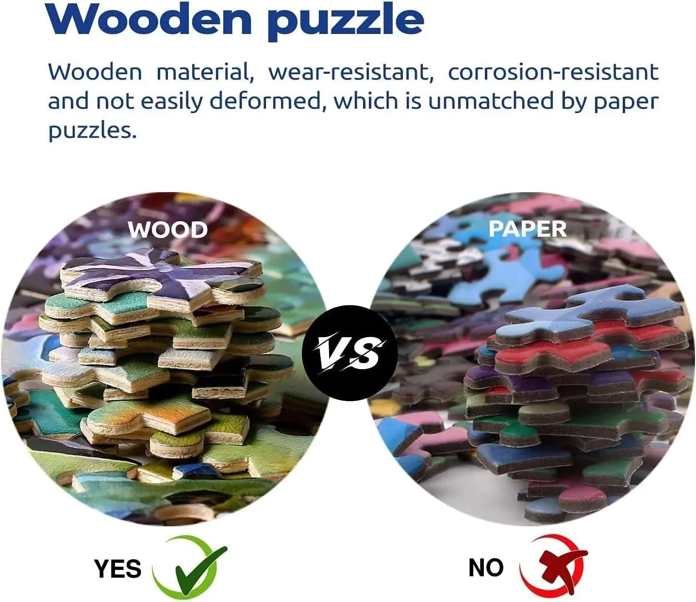 Wooden Puzzles Jesus is at Sea 500 Pieces of Adult Jigsaw Puzzles Underwater World Challenge Puzzles Difficult Fish and Animal Puzzles