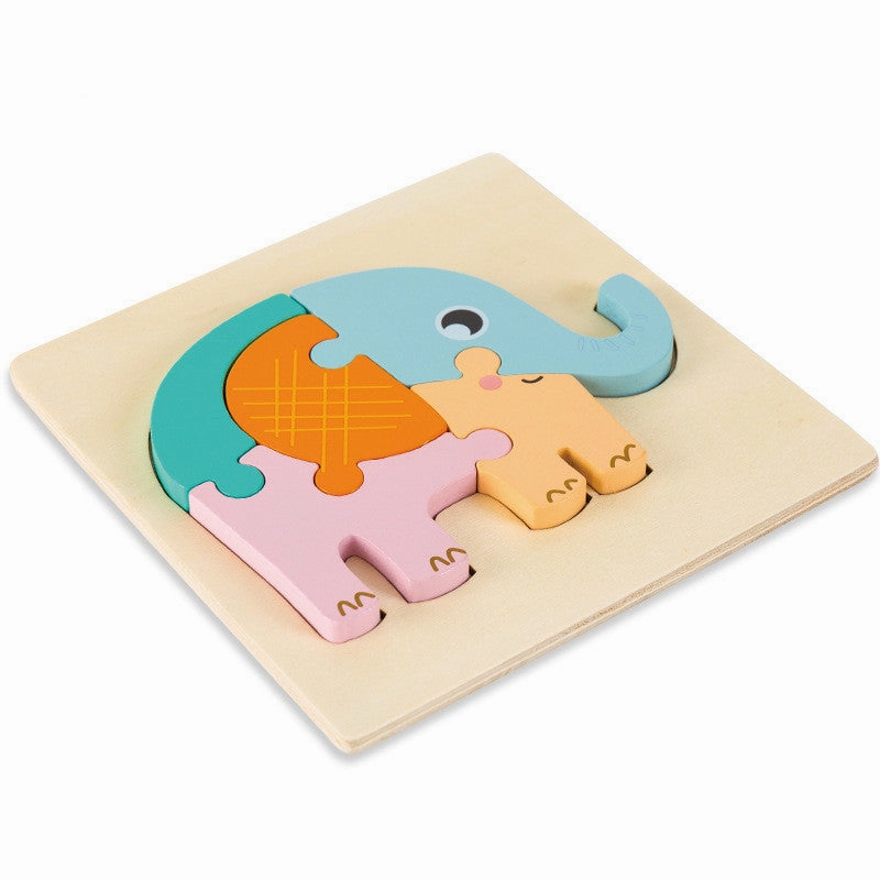 Wooden Jigsaw Puzzle Blocks Wooden Puzzle Toys for Toddlers