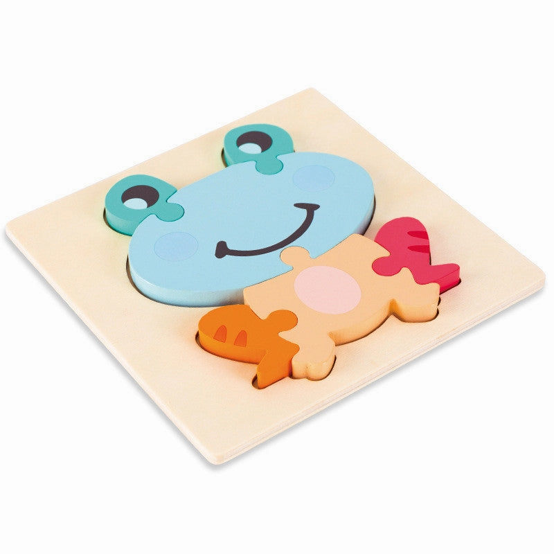 Wooden Jigsaw Puzzle Blocks Wooden Puzzle Toys for Toddlers