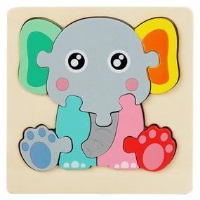 Wooden Jigsaw Puzzle Blocks Wooden Puzzle Toys for Toddlers