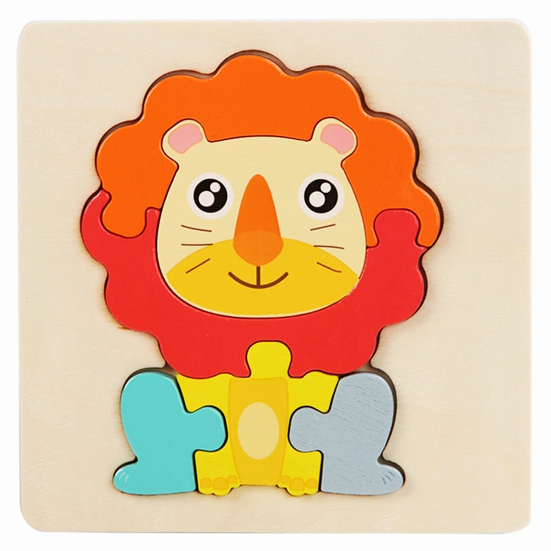 Wooden Jigsaw Puzzle Blocks Wooden Puzzle Toys for Toddlers