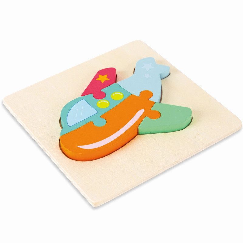 Wooden Jigsaw Puzzle Blocks Wooden Puzzle Toys for Toddlers