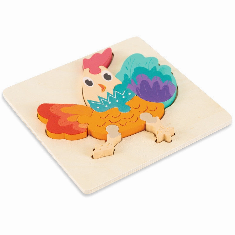 Wooden Jigsaw Puzzle Blocks Wooden Puzzle Toys for Toddlers