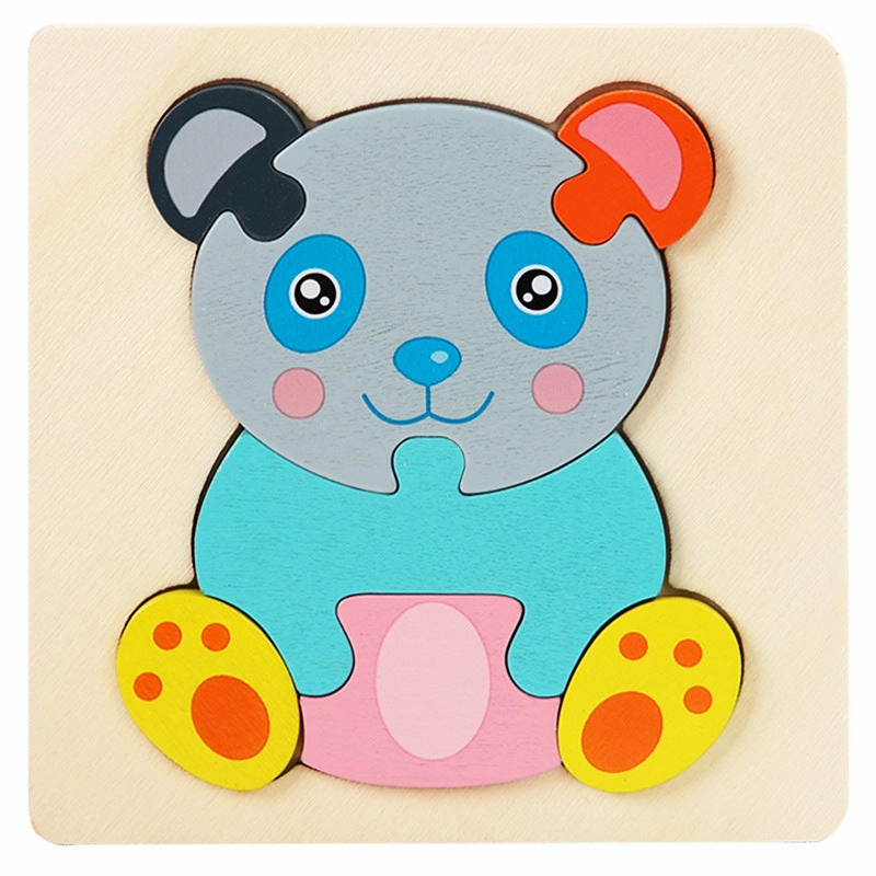Wooden Jigsaw Puzzle Blocks Wooden Puzzle Toys for Toddlers
