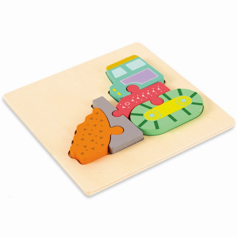 Wooden Jigsaw Puzzle Blocks Wooden Puzzle Toys for Toddlers