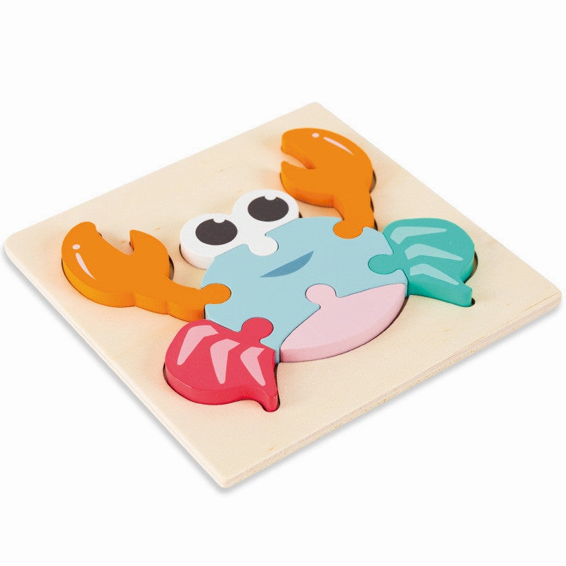 Wooden Jigsaw Puzzle Blocks Wooden Puzzle Toys for Toddlers