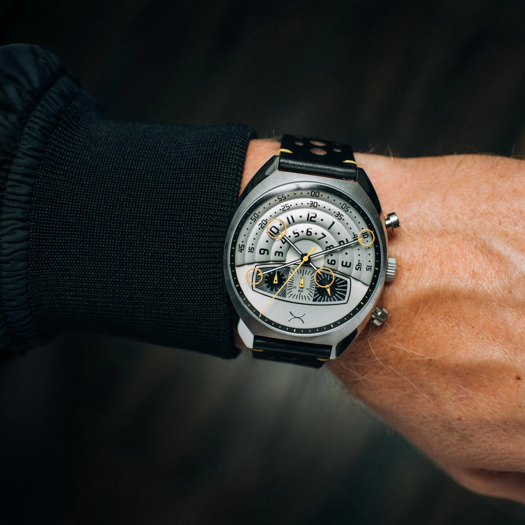 Xeric Halograph III Chrono Steel Black