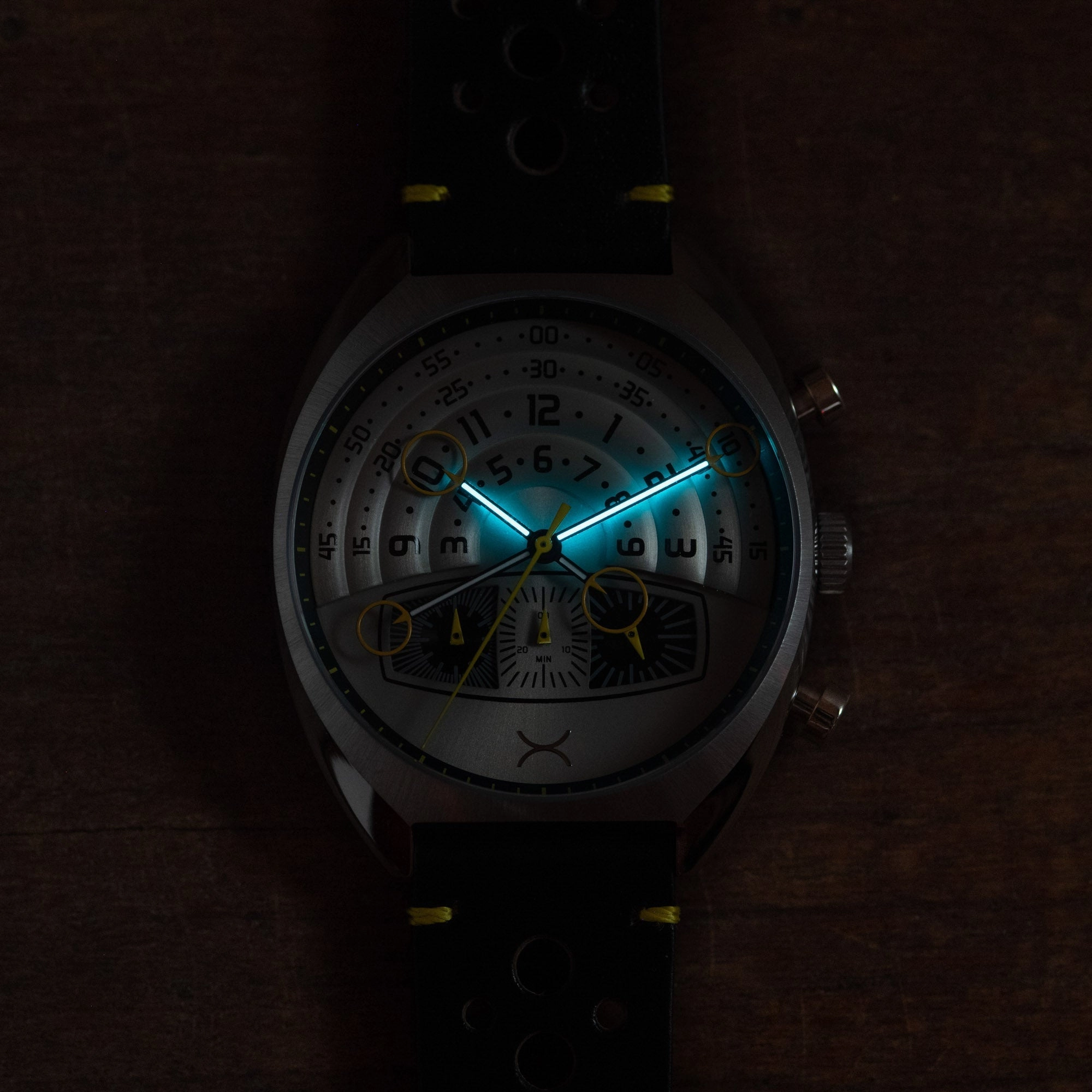Xeric Halograph III Chrono Steel Black