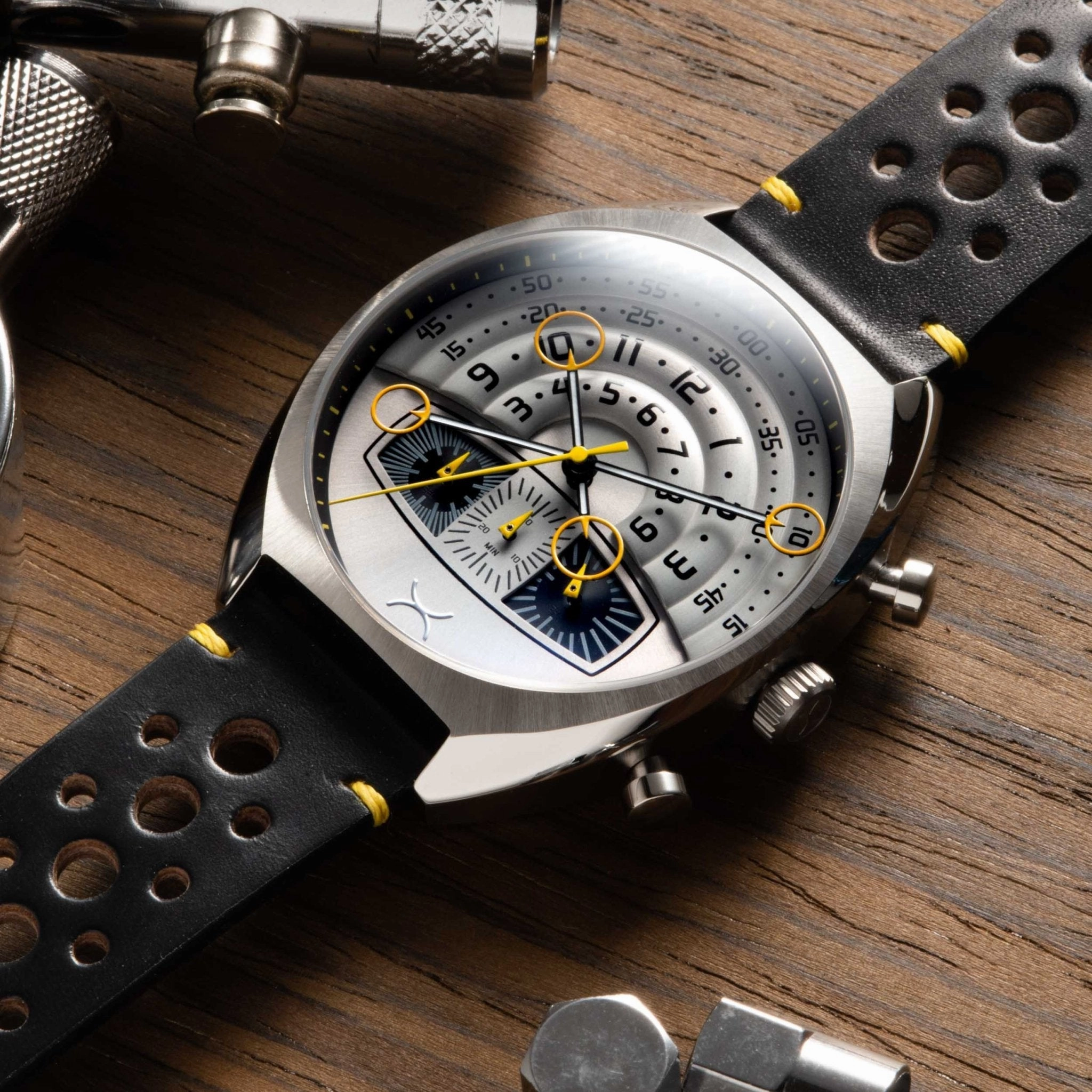 Xeric Halograph III Chrono Steel Black