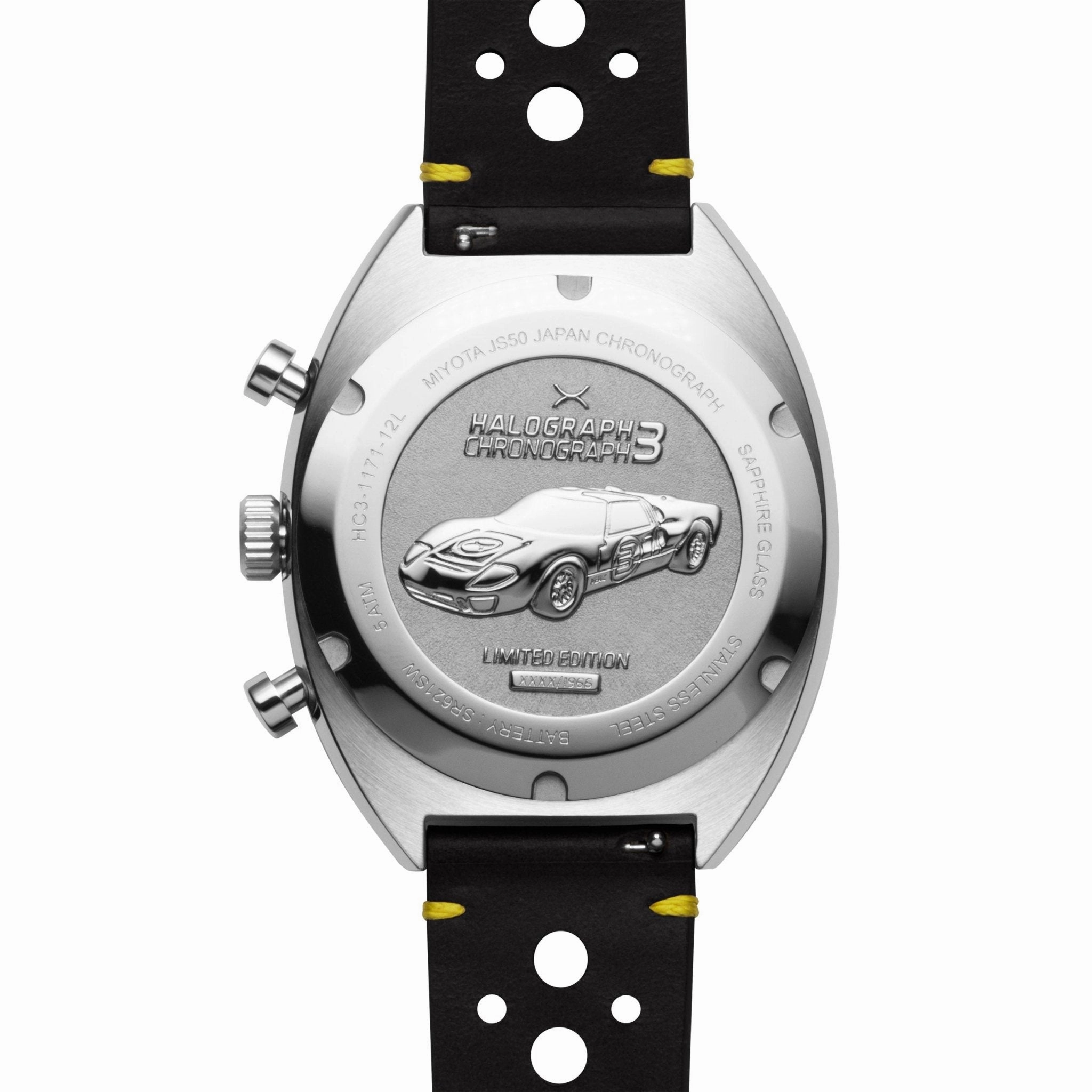 Xeric Halograph III Chrono Steel Black