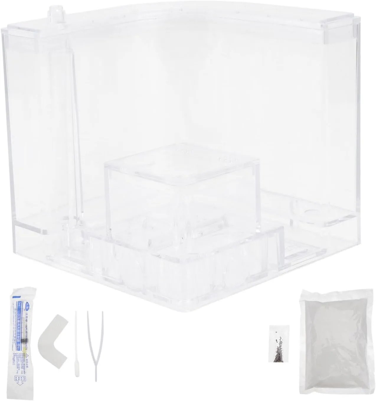 YARNOW 1 Set Nest Transparent Living Nest Plaything for Science Exploration Easy to Clean Portable Lightweight Educational