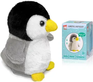 YH YUHUNG Talking Penguin Plush Toy - Interactive Plush Animal Repeating Kids Toy